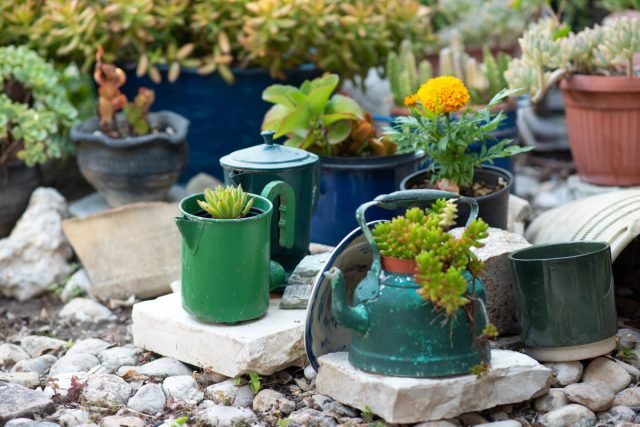 15 heldere ideeën voor tuinontwerp van wat er aan de hand is. Foto