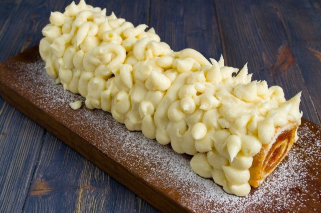 Koekroll "Winter Tale". Stap -By -stap Recept met foto