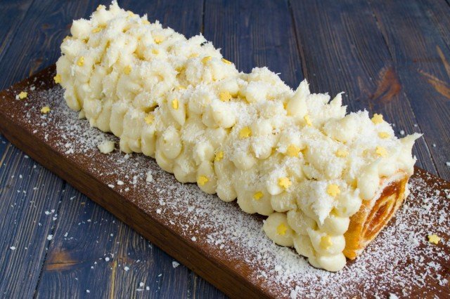 Koekroll "Winter Tale". Stap -By -stap Recept met foto