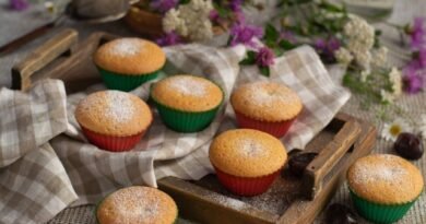 Biscuit -cupcakes met datums zijn een eenvoudig dessert voor thee in 30 minuten. Stap -By -stap Recept met foto