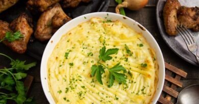 Bon eetlust of aardappelpuree in het Frans. Stap -By -stap Recept met foto