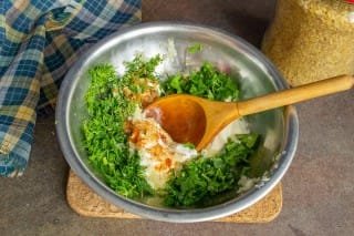 Snel bulgur met pompoen. Stap -By -stap Recept met foto