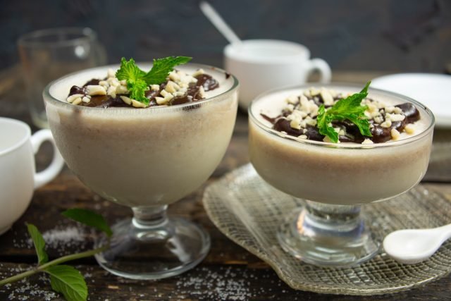 Banana Mousse is een ongelooflijk smakelijk dessert met je eigen handen. Stap -By -stap Recept met foto