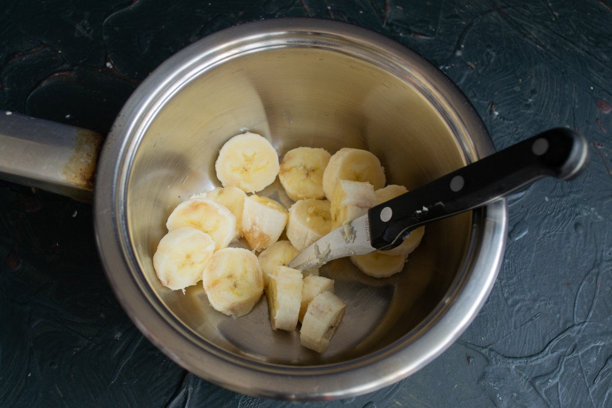 Banana Mousse is een ongelooflijk smakelijk dessert met je eigen handen. Stap -By -stap Recept met foto