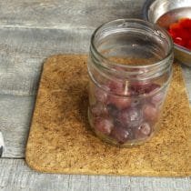 Tomaten met druiven voor de winter