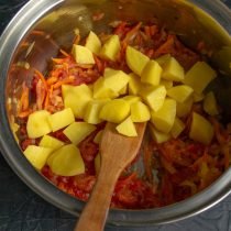 Lean Borsch met bonen en champignons