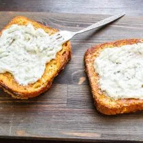 Hete sandwich met kaas en tomaten, Kaleyard Hete sandwich met kaas en tomaten