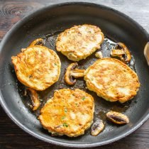 Paddenpannenkoeken met knoflookpijlen