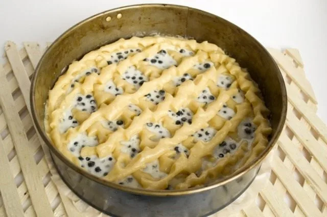 Bosbessen taart. Stap -By -stap Recept met foto, Kaleyard Bosbessen taart. Stap -By -stap Recept met foto