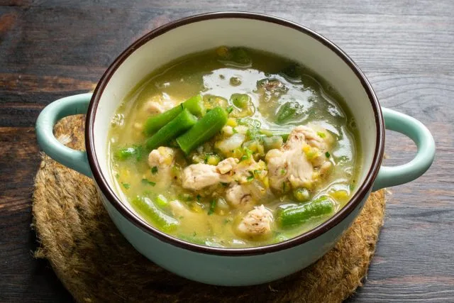 Thai -stijl linzen soep. Stap -By -stap Recept met foto, Kaleyard Thai -stijl linzen soep. Stap -By -stap Recept met foto