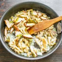 Aardappel in een nerveuze paddestoel, Kaleyard Aardappel in een nerveuze paddestoel
