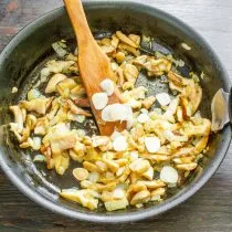 Aardappel in een nerveuze paddestoel, Kaleyard Aardappel in een nerveuze paddestoel